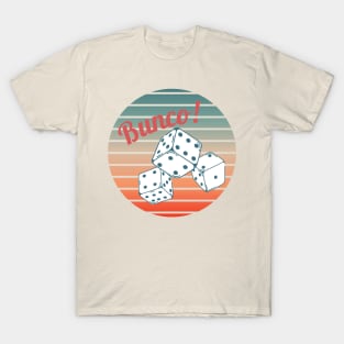 Bunco Dice Sunset T-Shirt